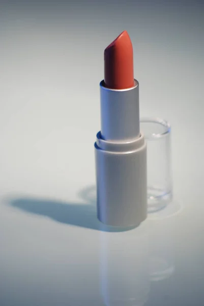 Woman Make Lipstick — Stock Photo, Image