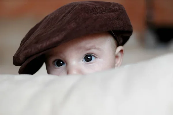 Potret Bayi Yang Lucu — Stok Foto