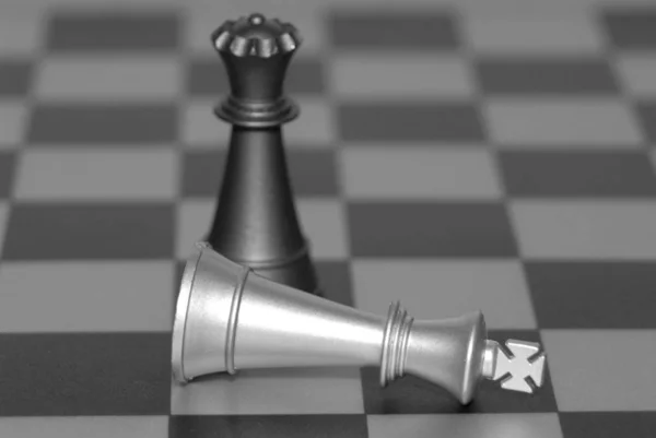 Strategie Šachovnice Soutěžní Hra — Stock fotografie