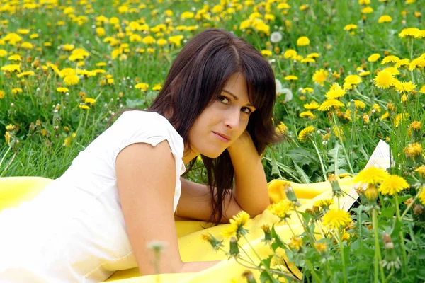 Portrait Beauté Jeune Femme — Photo