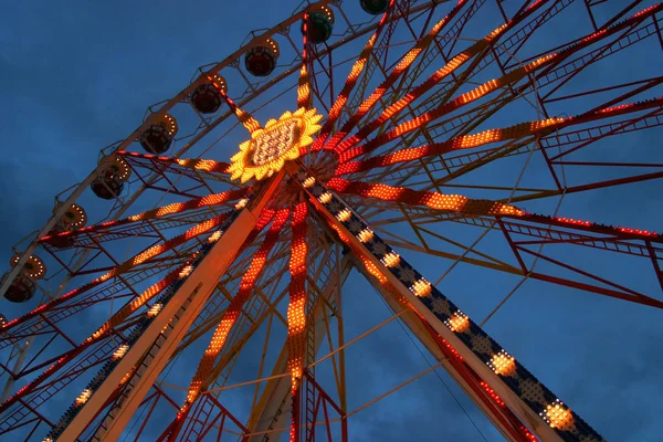 Carrousel Roue Ferris Parc Attractions — Photo