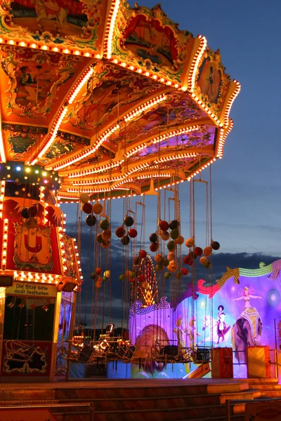 Atracción Moderno Parque Atracciones — Foto de Stock