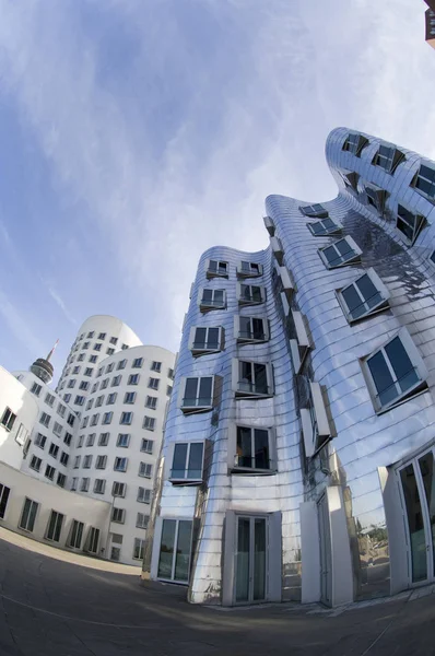 Gehry Häuser Düsseldorf — Stockfoto