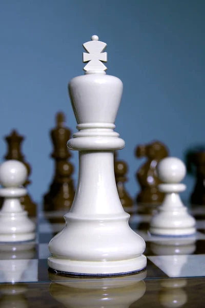 Chess Board Game Checkmate — Stock Photo, Image