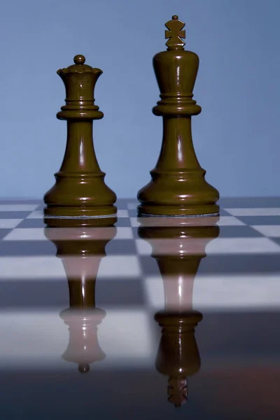Шахова Настільна Гра Стратегія Тактика — стокове фото