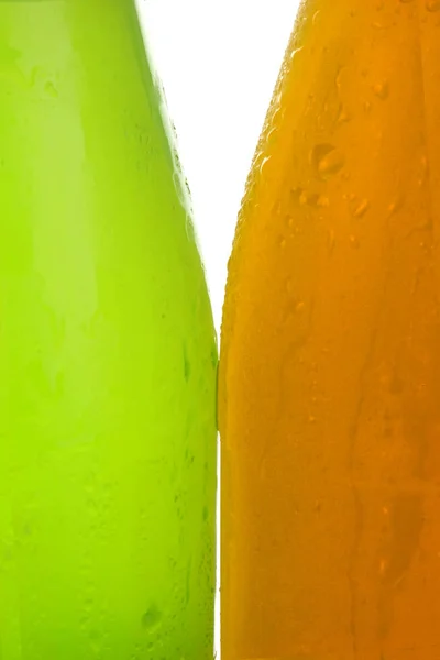 Зеленый Лимон Белом Фоне — стоковое фото