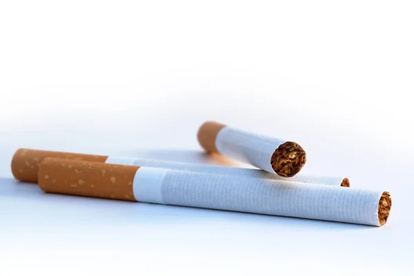 Cigarette Est Matériau Typiquement Tabac — Photo