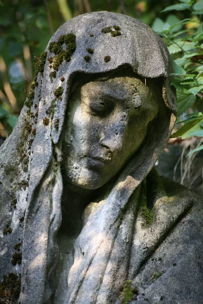 Imagem Antigo Cemitério — Fotografia de Stock