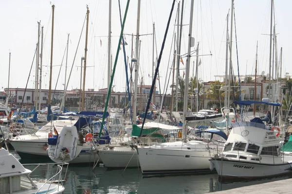 Meereslandschaft Yachthafen Von Meer — Stockfoto