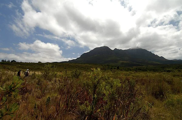 Bela Paisagem Natural Com Nuvens — Fotografia de Stock