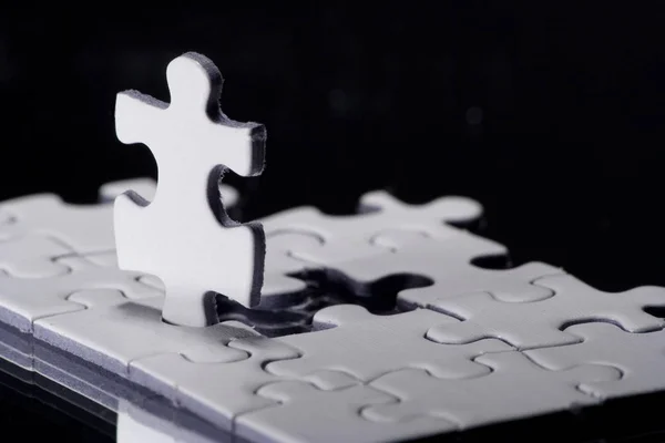 Jigsaw Puzzle Connectivity Game — Stock Photo, Image