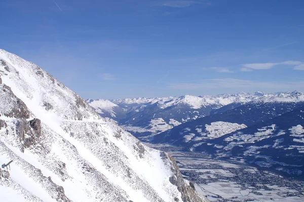 Görkemli Alp Manzarası Manzarası — Stok fotoğraf