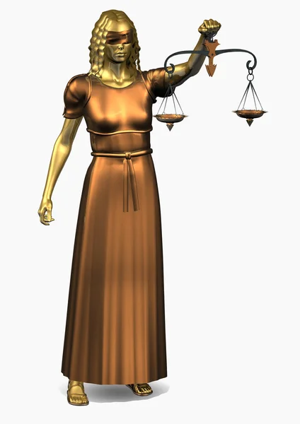 Estatua Justificación — Foto de Stock