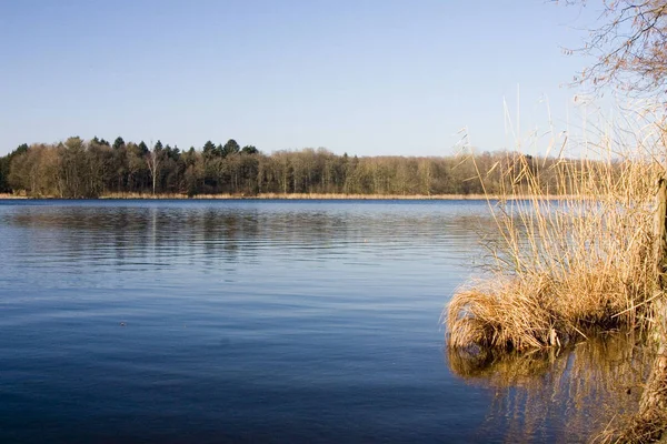 Schöne Aussicht Auf Die Flusslandschaft — Stockfoto