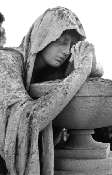 Estátua Pedra Mulher — Fotografia de Stock