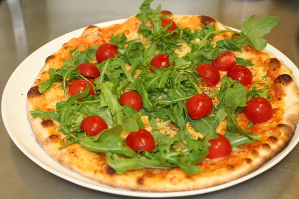 Comida Rápida Sabrosa Pizza — Foto de Stock