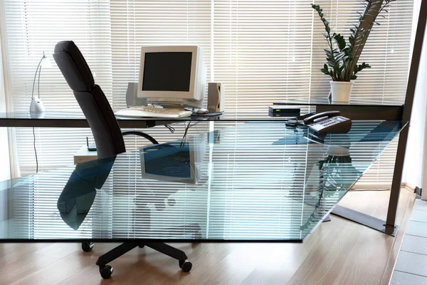 Modern Office Interior Chairs Table — Stock Photo, Image