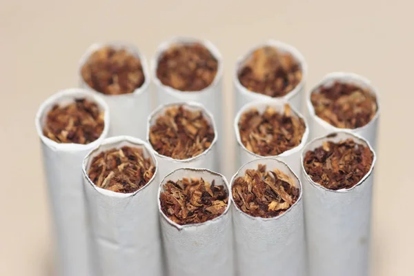 Cigaretta Egy Anyag Jellemzően Dohány — Stock Fotó