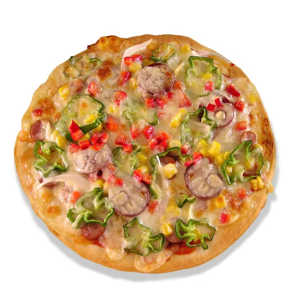 Fast Food Pizza Saborosa — Fotografia de Stock