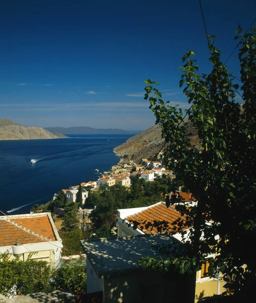 Baía Symi — Fotografia de Stock