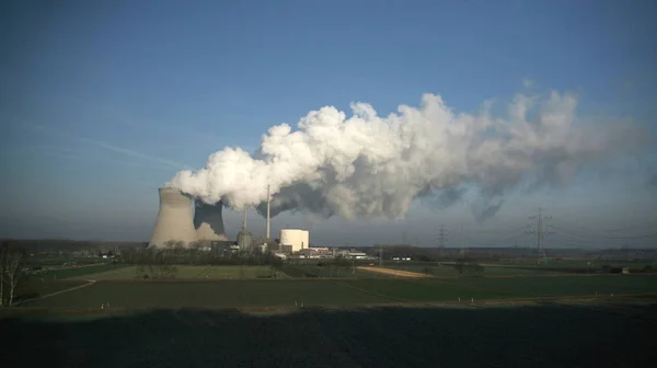 Атомна Електростанція Гундреммінген — стокове фото