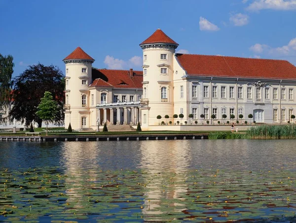 Château Rheinsberg Bord Lac — Photo