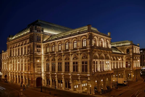 Snart Staatsoper Åter Engagerad Rampljuset När Den Berömda Wien Opera — Stockfoto