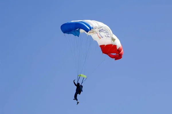 Parapente Esporte Aventura Recreativa Competitiva — Fotografia de Stock