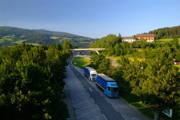 交通道路基建景观 — 图库照片