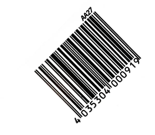 Identificación Código Barras Para Escanear Información — Foto de Stock