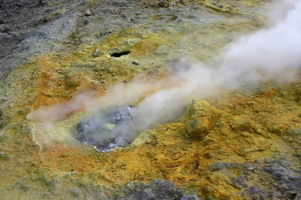 Вулканизм Геологический Ландшафт — стоковое фото