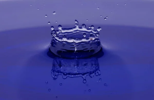 Líquido Gotas Água Gotas Chuva — Fotografia de Stock