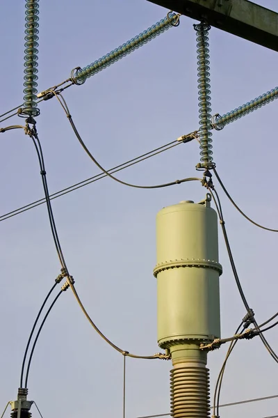 Central Eléctrica Fondo Industrial — Foto de Stock