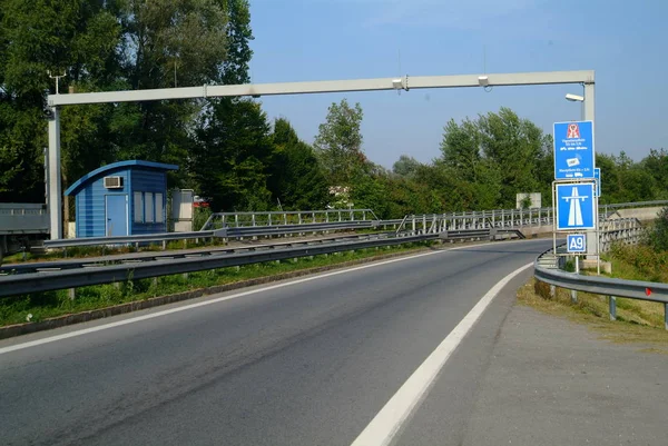 Malowniczy Widok Infrastrukturę Drogową — Zdjęcie stockowe