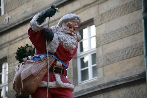 Mikulás Karácsonykor — Stock Fotó