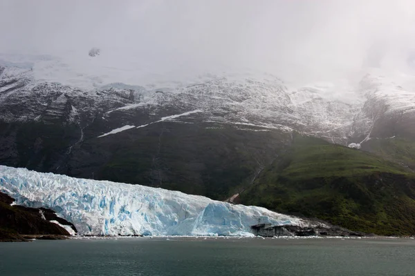 Glaciären Töms Fjord — Stockfoto