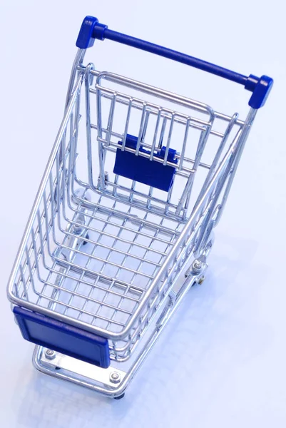 Shopping Trolley Wheel Cart — Stock Photo, Image