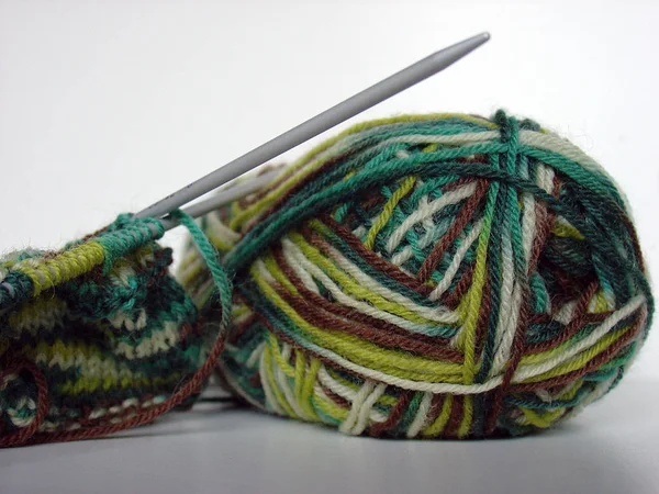 Yarn Threads Needlework Handicraft — Stock Photo, Image