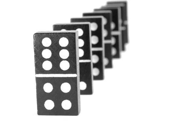 Dominoes Game Domino Gaming Pieces — Stock Photo, Image