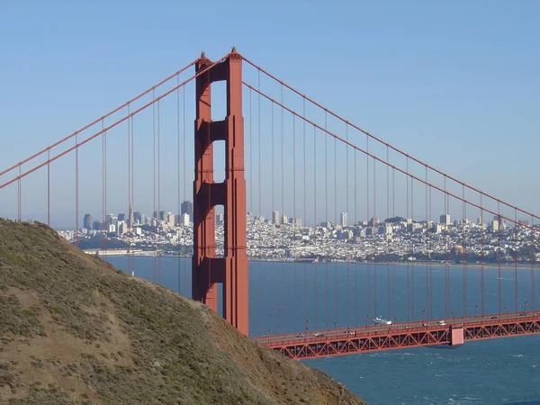 Golden Gate Bridge Background — Stock Photo, Image