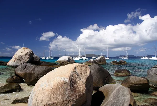 Rotsen Het Strand — Stockfoto