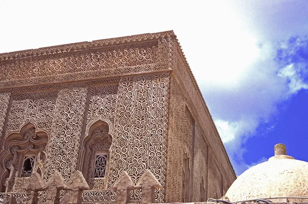 Les Maisons Ancien Perlhaendler Sur Les Îles Farasan Sont Richement — Photo