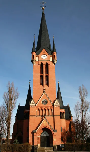 Vacker Utsikt Över Gamla Kyrkan — Stockfoto