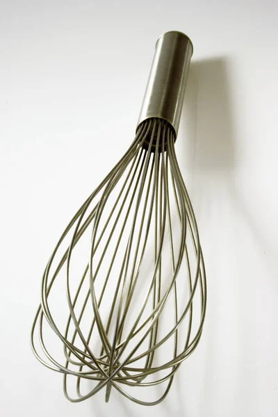 Whisk Cooking White Background — Stock Photo, Image