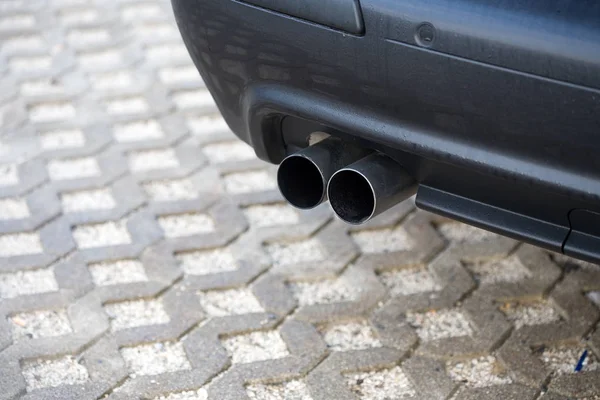 Black White Photo Old Metal Pipe — Stock Photo, Image