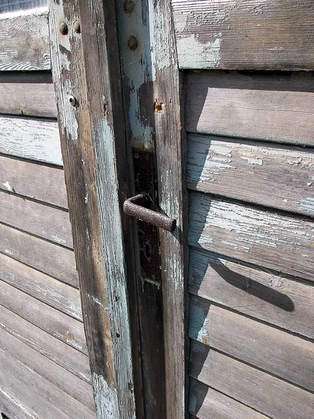 Puerta Vieja Donde Detrás Viejo Tranvía Esconde Jalá Grabado Museo — Foto de Stock