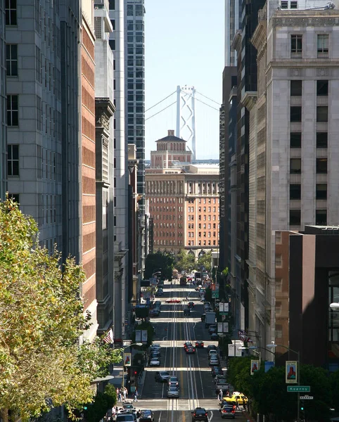 California Street San Francisco — 스톡 사진