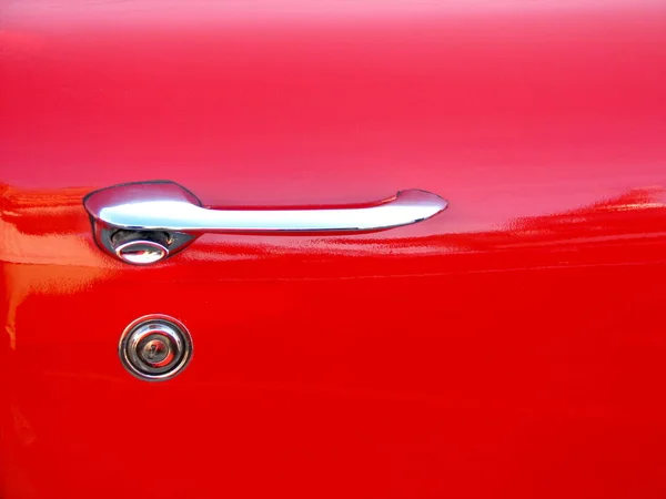 Red Car Road — Stock Photo, Image