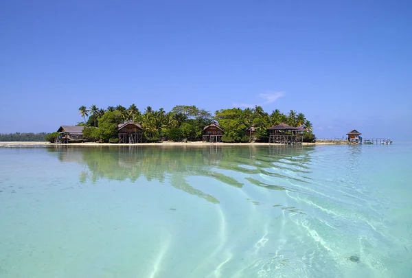 Arischer Blick Auf Die Insel — Stockfoto