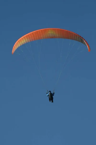 Paragliding Obloze — Stock fotografie